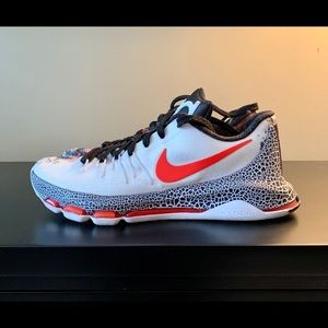 Nike KD 8 Christmas Kevin Durant Shoes Size 8